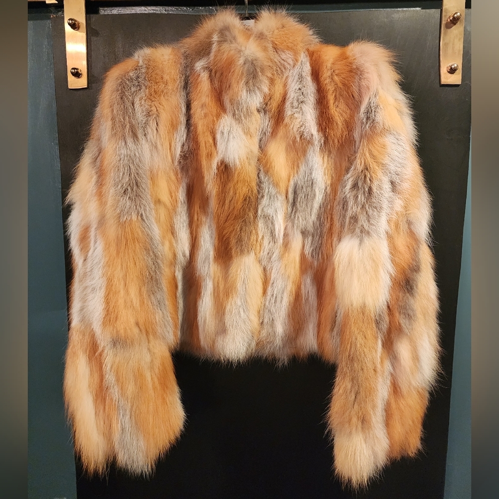 Saks fifth avenue Red Fox fur jacket